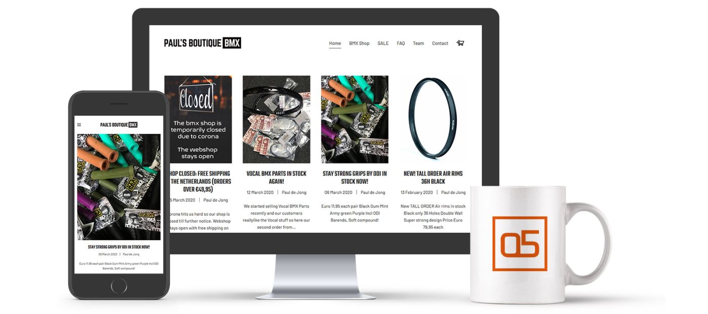 Paul’s Boutique BMX Shop Aarle-Rixtel Four05 Portfolio